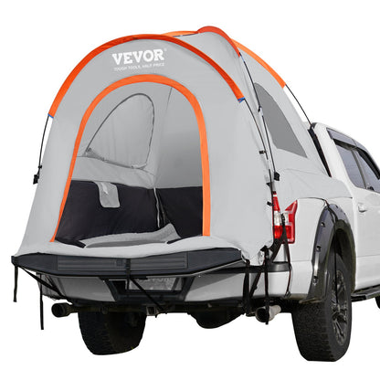 VEVOR Truck Bed Tent, 5.5'-6' Pickup Truck Tent with Rain Layer and Carry Bag, Waterproof