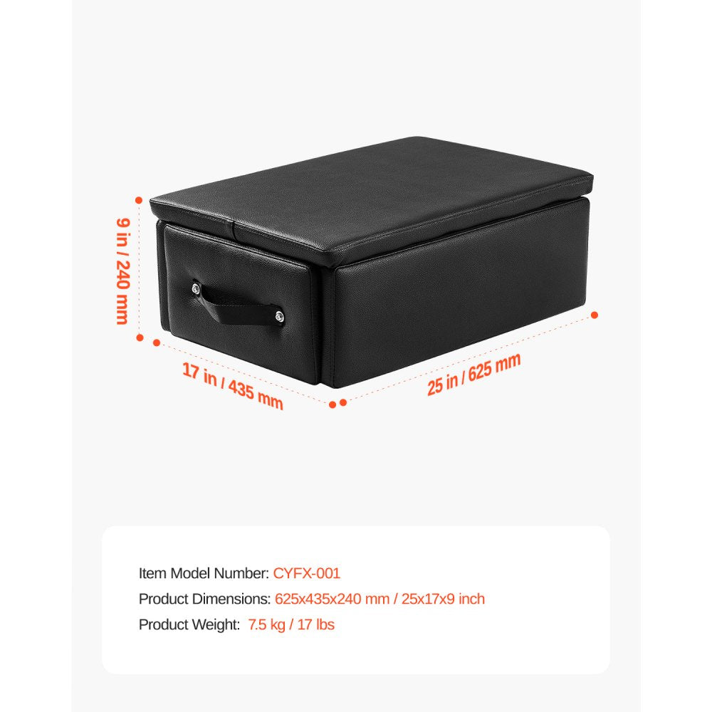 VEVOR Pilates Box for Reformer Pilates Equipment Accessory for Exercises Black