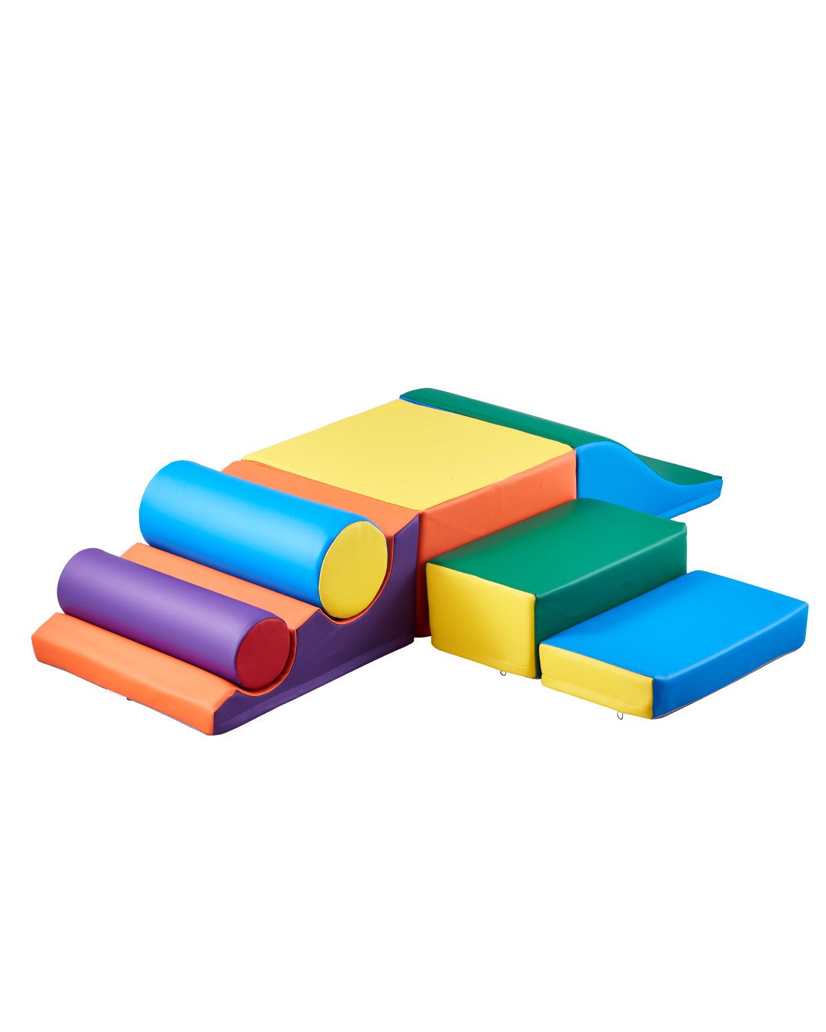 VEVOR Climbing Toys 7 Piece Foam Climbing Blocks for Toddlers and Preschoolers