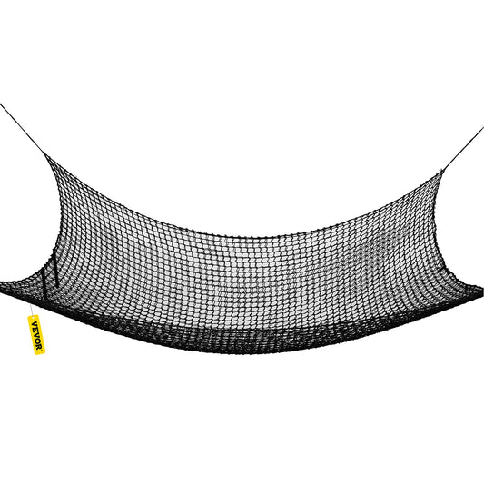 VEVOR Climbing Cargo Net, 4.5 x 3.2 m Playground Climbing Cargo Net, Polyester Double