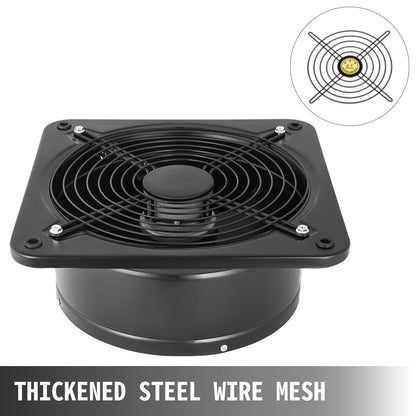 300mm Industrial Exhaust Fan with Metal Blade - Quiet & Easy Installation