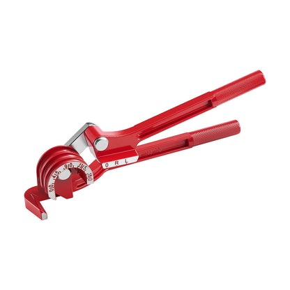 Brake Line Repair Kit, 45° Single Brake Line Flaring Tool Kit, 7.6m x 4.76mm Copper-Coated Brake Line with 20 Fittings & 2 Unions, 3-in-1 Tube Bender, Tube Cutter Included
