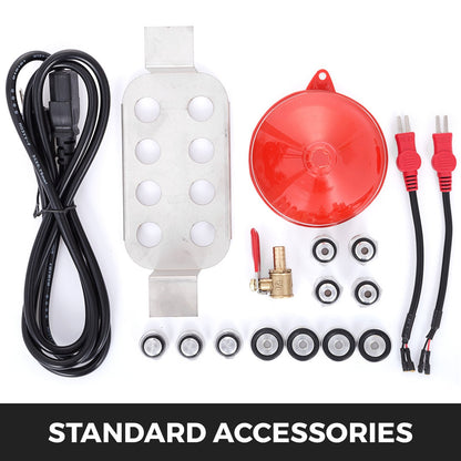 4-Cylinder Auto Fuel Injector Cleaner & Tester with Ultrasonic Cleaning