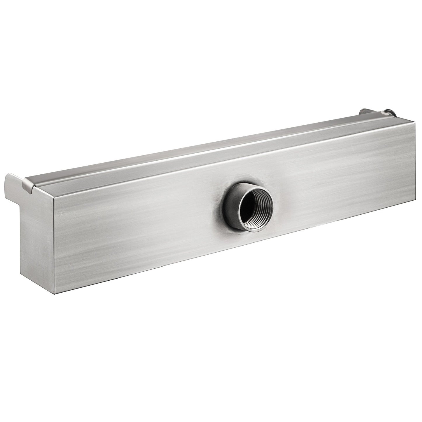 Waterfall Pool Fountain 30 x 11.5 x 8 cm Rectangular Pool Fountain Constructed Stainless Steel Swimming Pond Waterfall Blade Cascade for Garden Pond Indoors And Outdoors