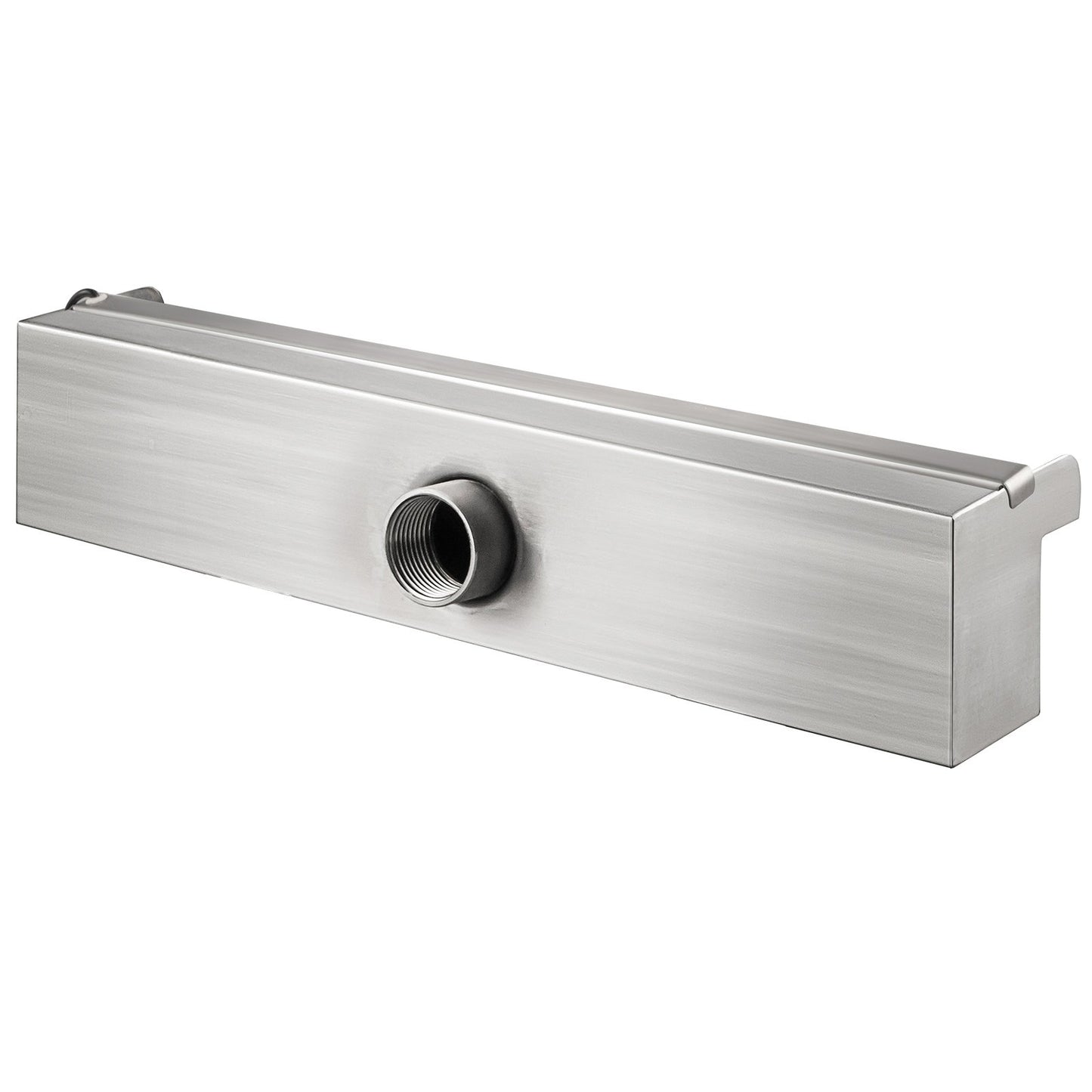 Waterfall Pool Fountain 30 x 11.5 x 8 cm Rectangular Pool Fountain Constructed Stainless Steel Swimming Pond Waterfall Blade Cascade for Garden Pond Indoors And Outdoors