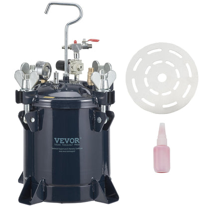 10L Resin Pressure Pot with Dual-Valve Design for Efficient Spray Painting