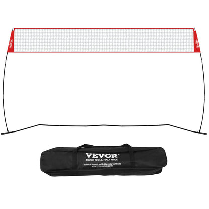 VEVOR Freestanding Volleyball Training Net for Indoor or Outdoor Use, Adjustable