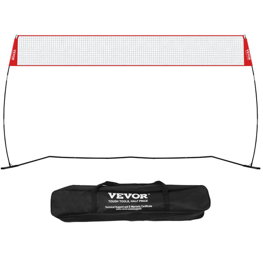 VEVOR Freestanding Volleyball Training Net for Indoor or Outdoor Use, Adjustable
