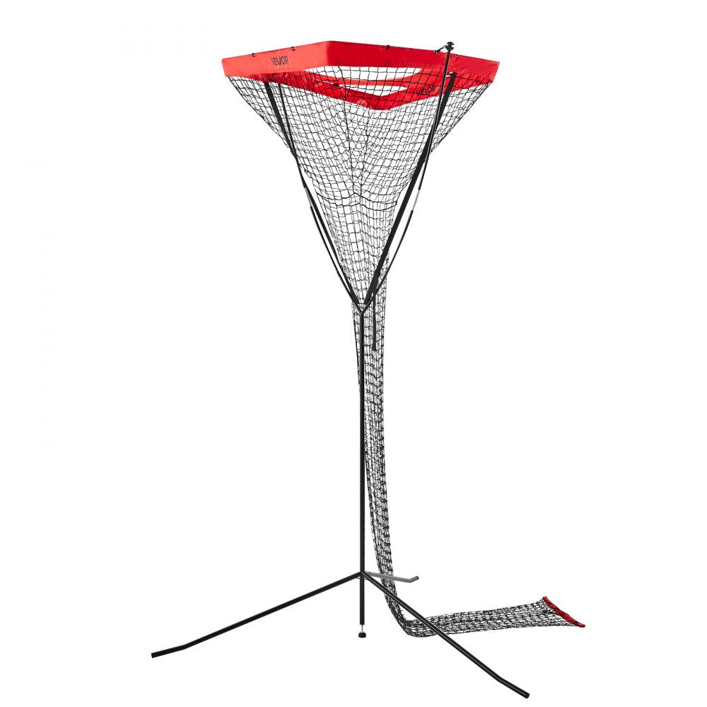 VEVOR Volleyball Setter Training Equipment Trainer Net Angle Height Adjustable