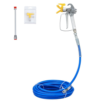 Airless Paint Spray Hose Kit with Swivel Joint & 517 Tip, 15m, 3600 psi