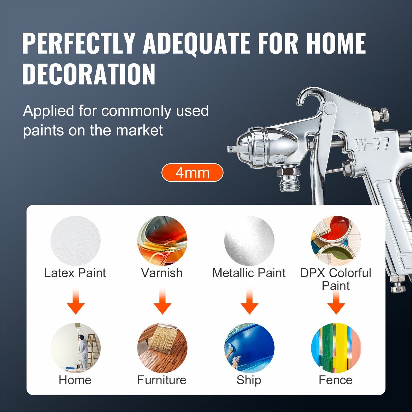 15L Spray Paint Pressure Pot Tank with Spray Gun & Pressure Gauge, 9.5 kg