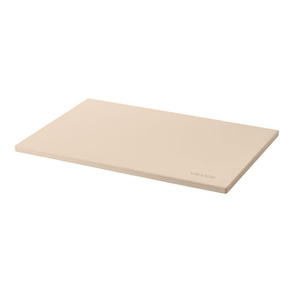 Pizza Stone, 508 x 355 mm Rectangular Cordierite Pizza Stone, Extra Large Baking-Stone with PP Scraper, 17 mm Thick Heat-Resistant Cordierite, for Oven, Baking Bread & Pizzas, BBQ Grilling