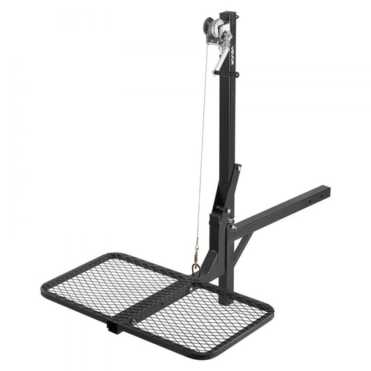 Hitch Deer Hoist with Lifting System Platform 300 lb Game Hoist Winch Lift