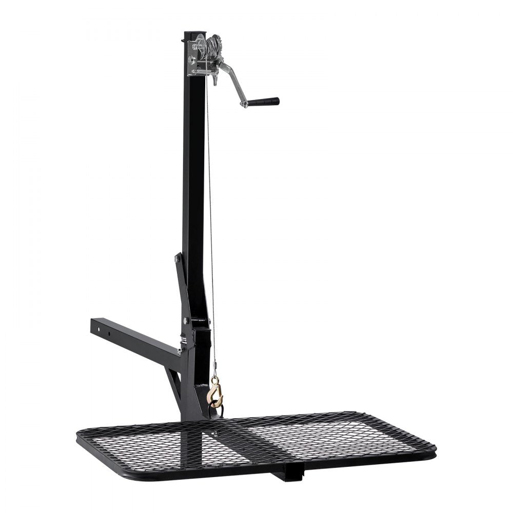Hitch Deer Hoist with Lifting System Platform 300 lb Game Hoist Winch Lift