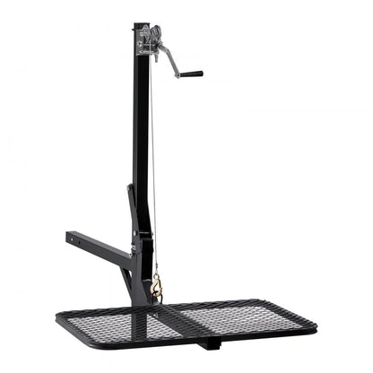 Hitch Deer Hoist with Lifting System Platform 300 lb Game Hoist Winch Lift
