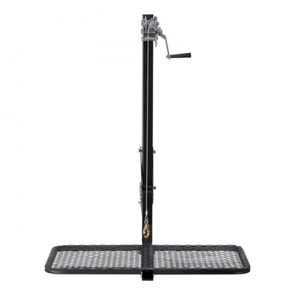 Hitch Deer Hoist with Lifting System Platform 300 lb Game Hoist Winch Lift