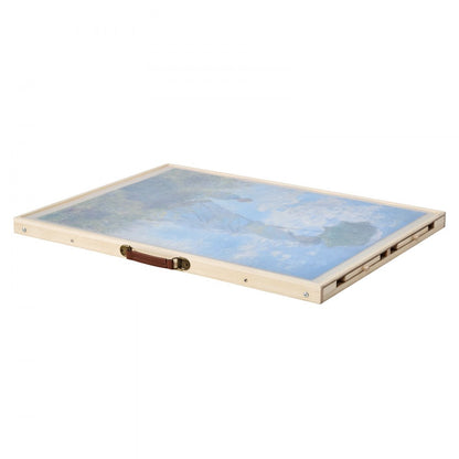 VEVOR 1500 Piece Puzzle Board with Folding Leg Portable Wooden Jigsaw 86x63cm
