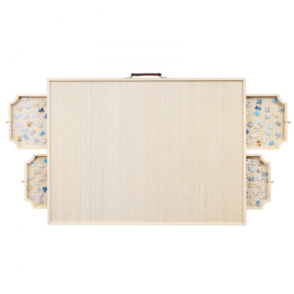 VEVOR 1500 Piece Puzzle Board with Folding Leg Portable Wooden Jigsaw 86x63cm