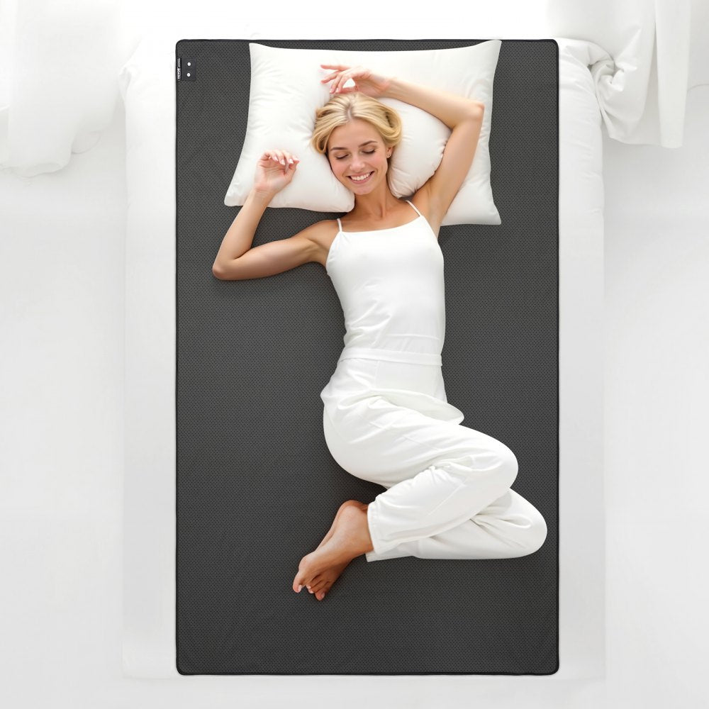 VEVOR Grounding Mat 1380 x 1980 mm Earthing Mat with Cord for Sleep Energy