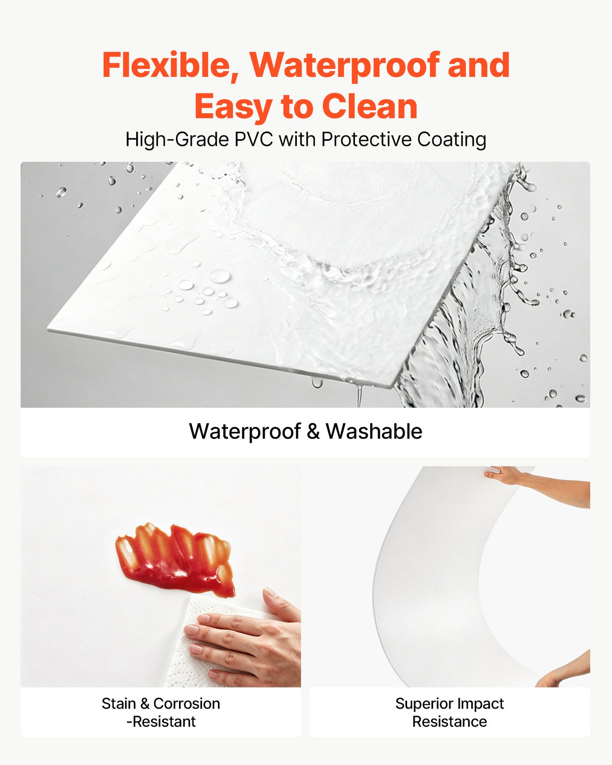 605x1210mm PVC Ceiling Tiles 10-Pack Drop Ceiling Panels White, PVC Foam Board, Grid Fit, Water-Resistant, Flexible Cut, Easy to Clean, Modern Decorative for Home,Office,Kitchen,Living Room
