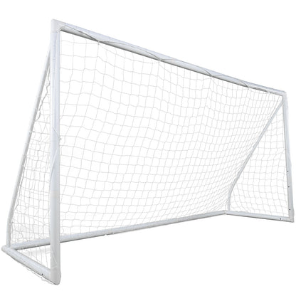 Portable Soccer Goal, 3.7x1.8M Soccer Net, Adults Kids Backyard Soccer Net, Large Practice Soccer Net, Youth Training Soccer Goal Set, All-Weather Outdoor Soccer Goals with Carry Bag, 1 Pack