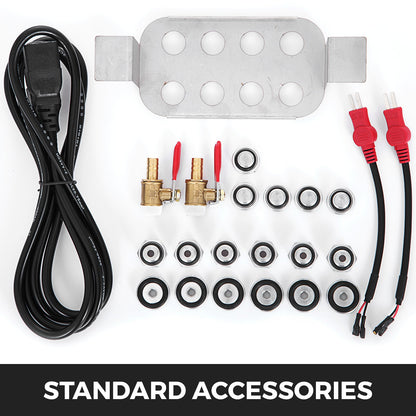 Auto Fuel Injector Cleaner Tester 6 Cylinder Car Motorcycle Fuel Cleaning Tools