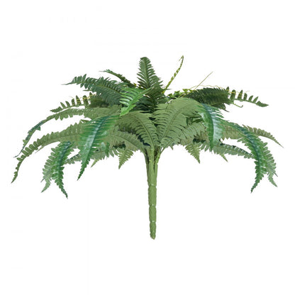 VEVOR 2Pcs Artificial Boston Ferns Plastic Fern 30 Branches Indoor Outdoor Decor