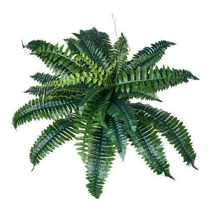 VEVOR 2Pcs Artificial Boston Ferns Plastic Fern 30 Branches Indoor Outdoor Decor