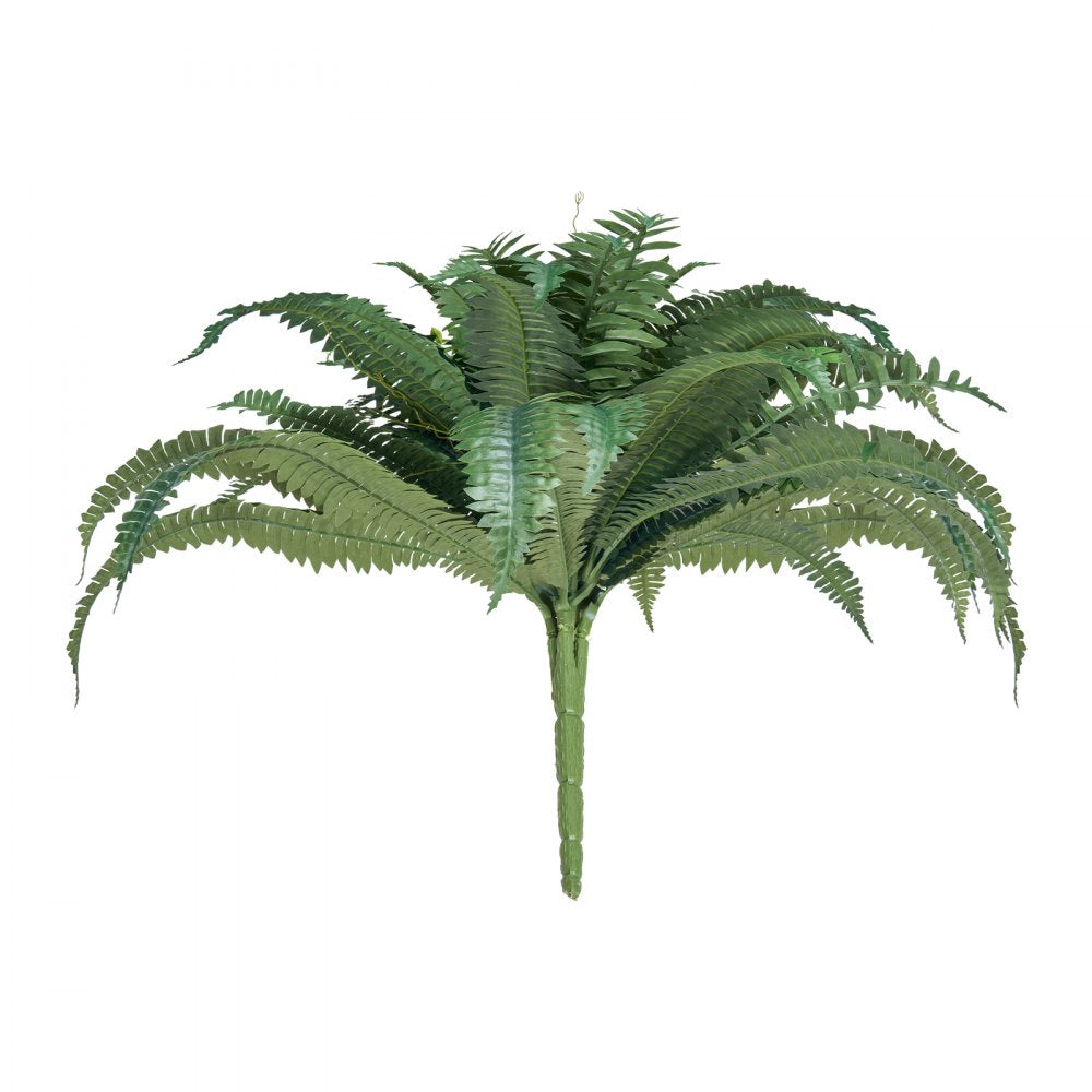 VEVOR 2Pcs Artificial Boston Ferns Plastic Fern 50 Branches Indoor Outdoor Decor