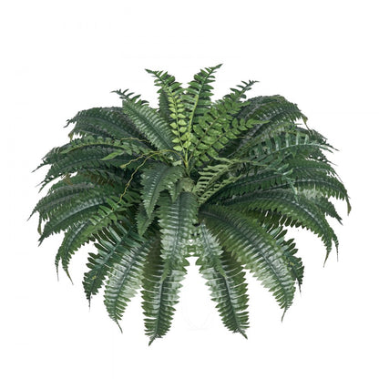 VEVOR 2Pcs Artificial Boston Ferns Plastic Fern 50 Branches Indoor Outdoor Decor