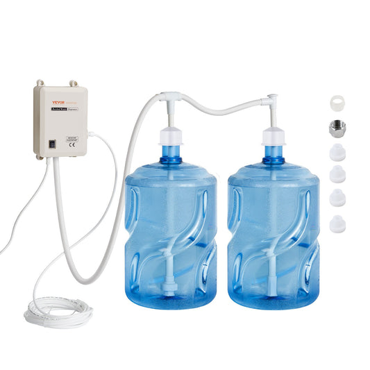 VEVOR Bottled Water Dispenser Pump System, 2x5 Gallon Dispensing System, Automatic