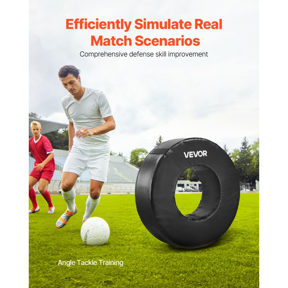 VEVOR Football Tackle Wheel Tackling Dummy Waterproof PVC Tackle Ring Strap 1PCS