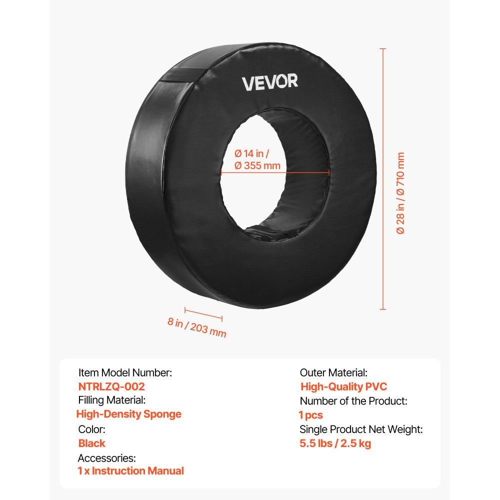 VEVOR Football Tackle Wheel Tackling Dummy Waterproof PVC Tackle Ring Strap 1PCS