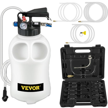 Manual ATF Refill System with 10L Capacity & 14 Adapters, Two-Way Control