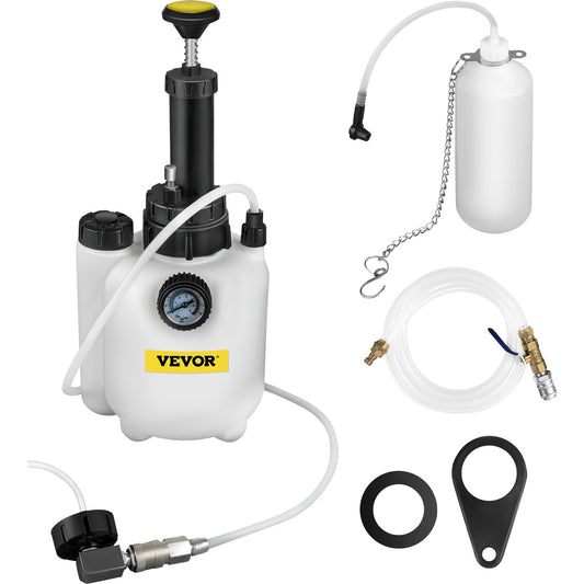 VEVOR Brake Fluid Bleeder Brake Fluid Replacement Tool 3L Large Capacity, Corrosion-resistant