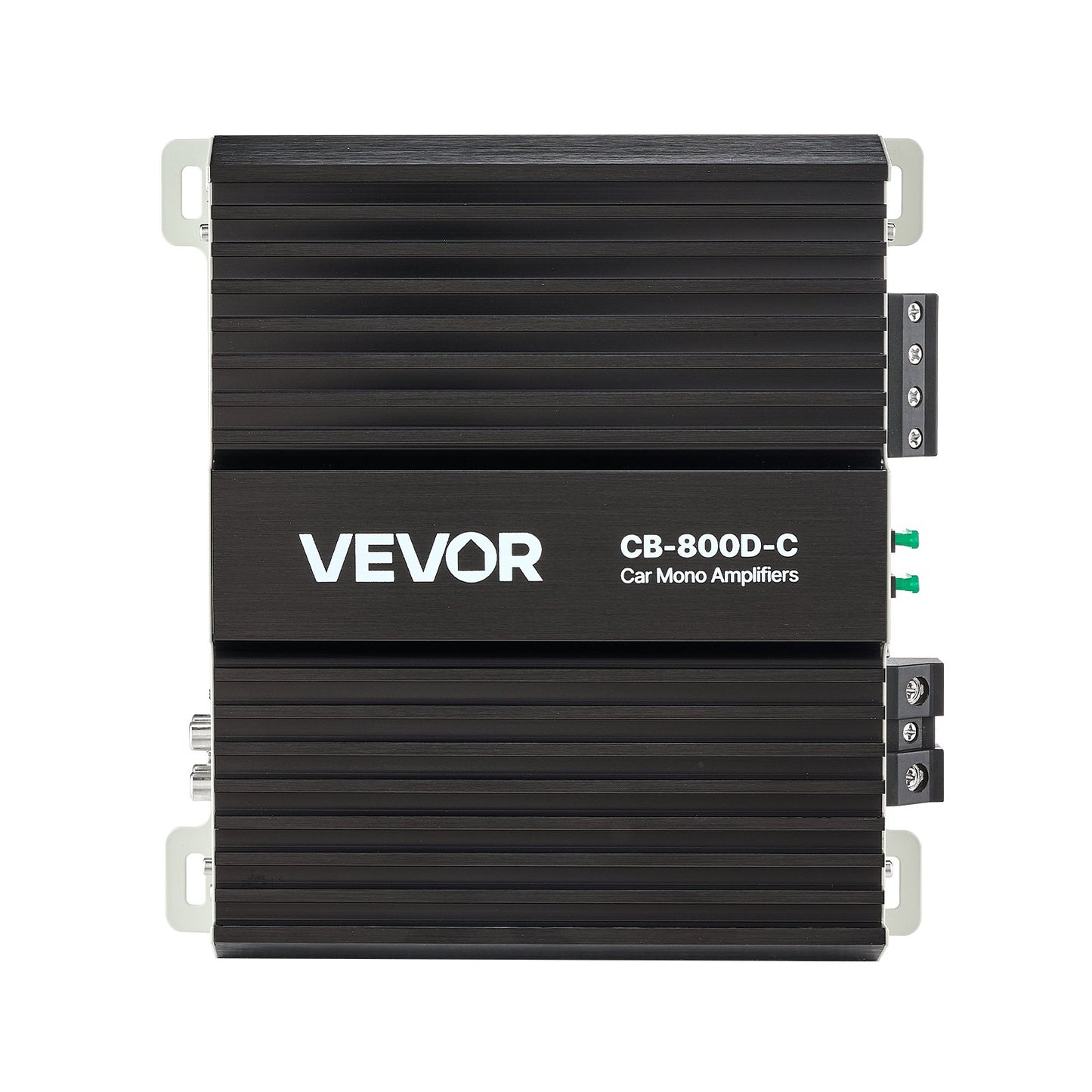 Monoblock Car Amplifier, 800W RMS MAX, 1/2/4 Ohm Stable, 1-Channel Class D Car Audio Amplifier with Remote Subwoofer Level Control, Low Pass Filter, Bass Boost & Phase Shift, Volume Controller