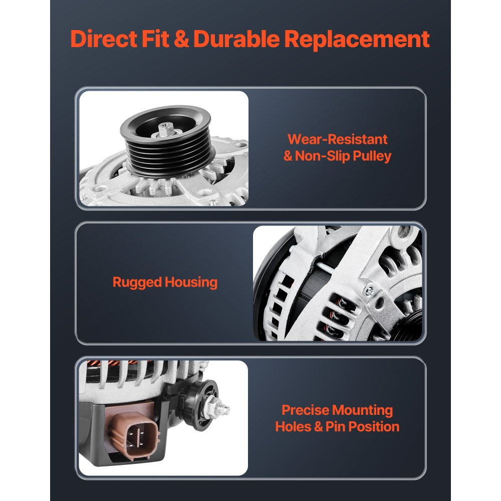 Alternator Car Alternator for Toyota Highlander V6 04-07 Lexus RX330 04-06