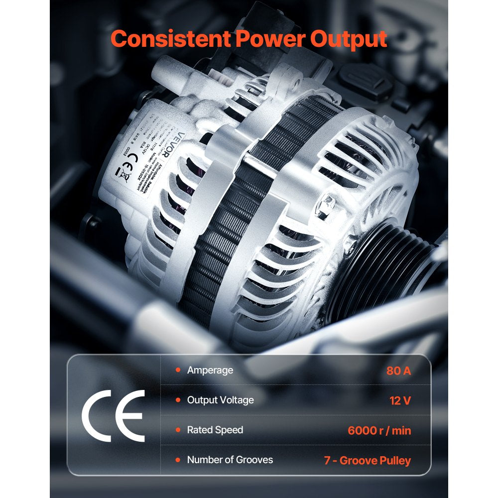 Alternator Car Alternator for Honda Civic 1.8L L4 06-08 11 L4 (MFI) 09-10