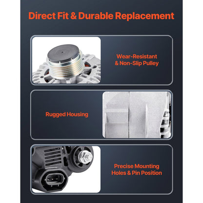 Alternator Car Alternator for Hyundai Sonata 2.4L 10-13 Kia Optima 11-13