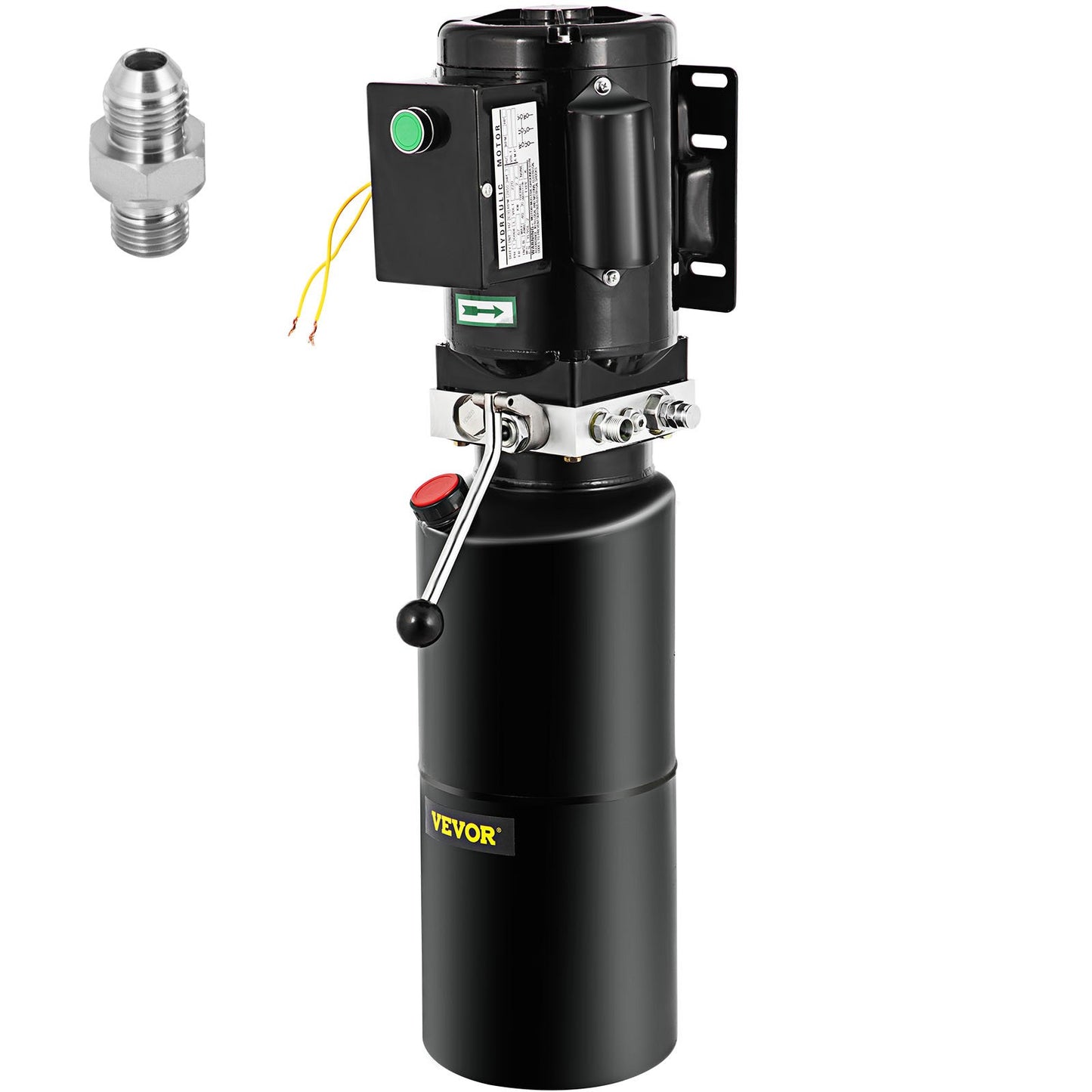 VEVOR 240V Car Lift Hydraulic Power Pack, 12VDC Lift Gates Vehicle Hoist, 2950 PSI