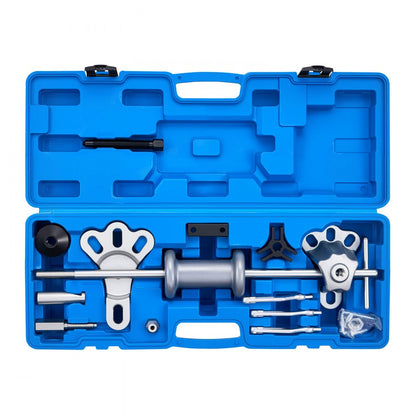 9-Way Slide Hammer Puller Set Front Rear Wheel Hub Bearing Remover 15PCS