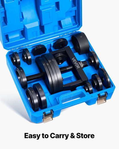 Master Wheel Hub & Bearing Remover & Installer Kit, Fits Most Front-Wheel Drive Vehicles, Front Wheel Bearing Removal Tool, Wheel Bearing Installer Kit, Easy Bearing Swaps with No Press Required