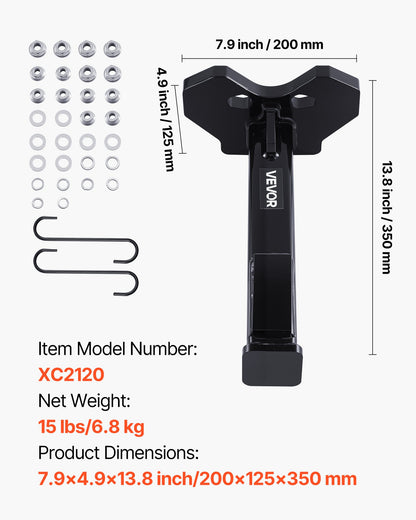 Wheel Bearing Hub Removal Tool Kit, Compatible with All Axle Bolt Hubs 5, 6, 8 Lug Hubs Buster Puller, Universal Wheel Hub Shocker, Wheel Hub Buster Tool with Nuts & Washers for Sedan SUV Truck