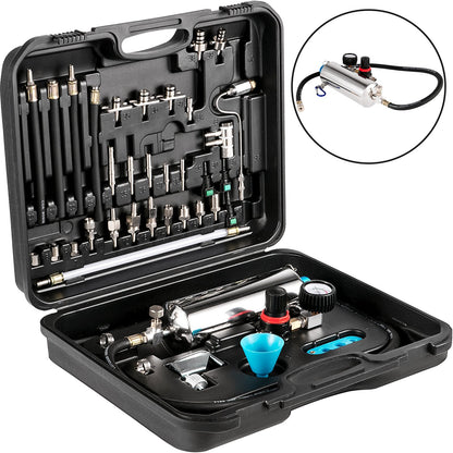 Automotive Fuel Injector Tester & Cleaner Tool Set for Petrol EFI Systems