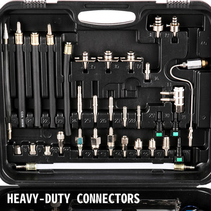 Automotive Fuel Injector Tester & Cleaner Tool Set for Petrol EFI Systems