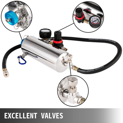 VEVOR Non-dismantle Cleaner Automotive Non-dismantle Fuel Injector Tester and Cleaner