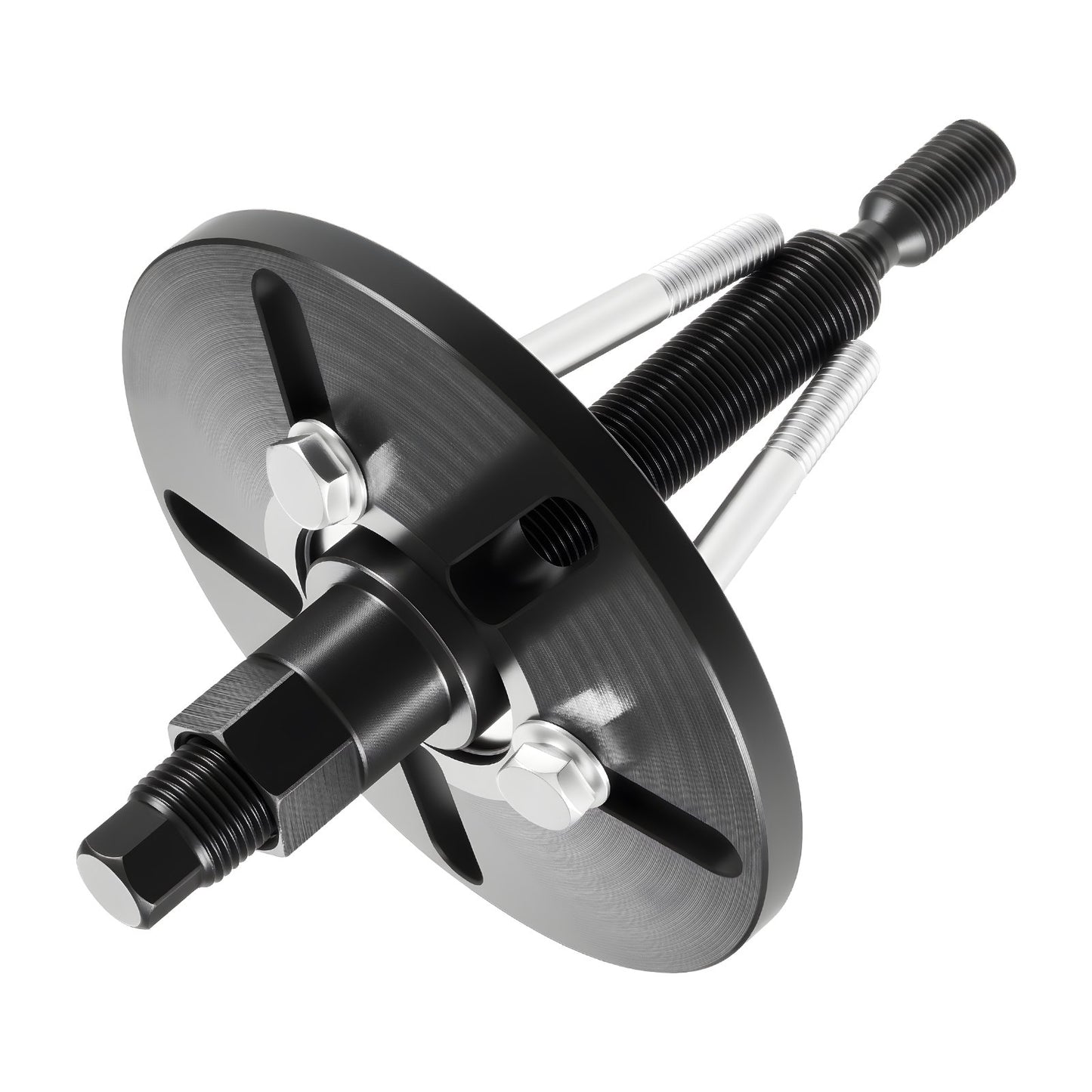 Harmonic Balancer Puller Removal & Install Tool Kit, All-Steel Harmonic Balancer Installer Set Tool Kit for Removing and Installing of Balancers, Flywheels, Crankshaft Pulleys, Steering Wheels