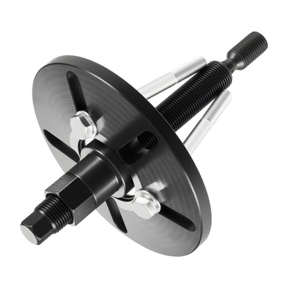Harmonic Balancer Puller Removal & Install Tool Kit, All-Steel Harmonic Balancer Installer Set Tool Kit for Removing and Installing of Balancers, Flywheels, Crankshaft Pulleys, Steering Wheels