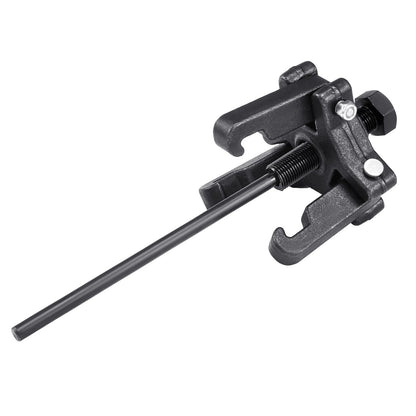 Harmonic Balancer Puller Kit, Adjustable 3-Jaw Puller Fits Most Late Model Vehicles, 3-Jaw Pulley Puller Set with 4 Forcing Rods for Removing Harmonic Balancers Without Removing the Radiator