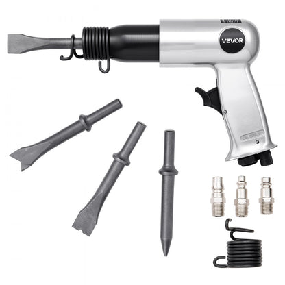 Air Hammer 3500 BPM 12 CFM Pneumatic Hammer Air Hammer Kit with 4 Chisels